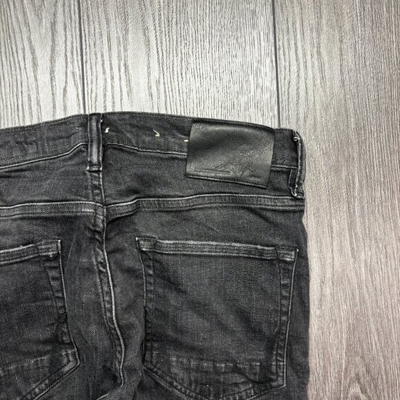 AllSaints Jeans 30 x 31 Mens Black Spitalfields Skinny Stretch Designer - Picture 7 of 10